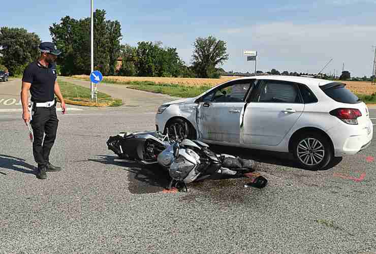 Incidente per una mancata precedenza