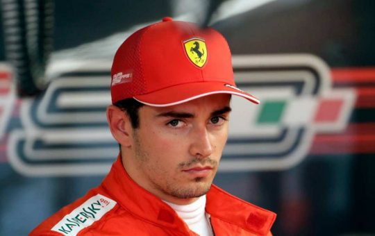 Leclerc, quarta stagione in Ferrari, è fidanzato dal 2019