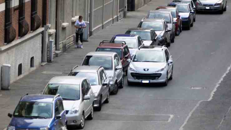 Auto doppia fila