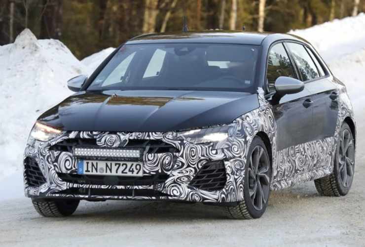 Test in Svezia per l'Audi S3 Sportback - foto CarScoops - Autoexpress