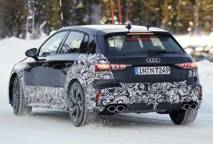 Test in Svezia per l'Audi S3 Sportback - foto CarScoops - Autoexpress