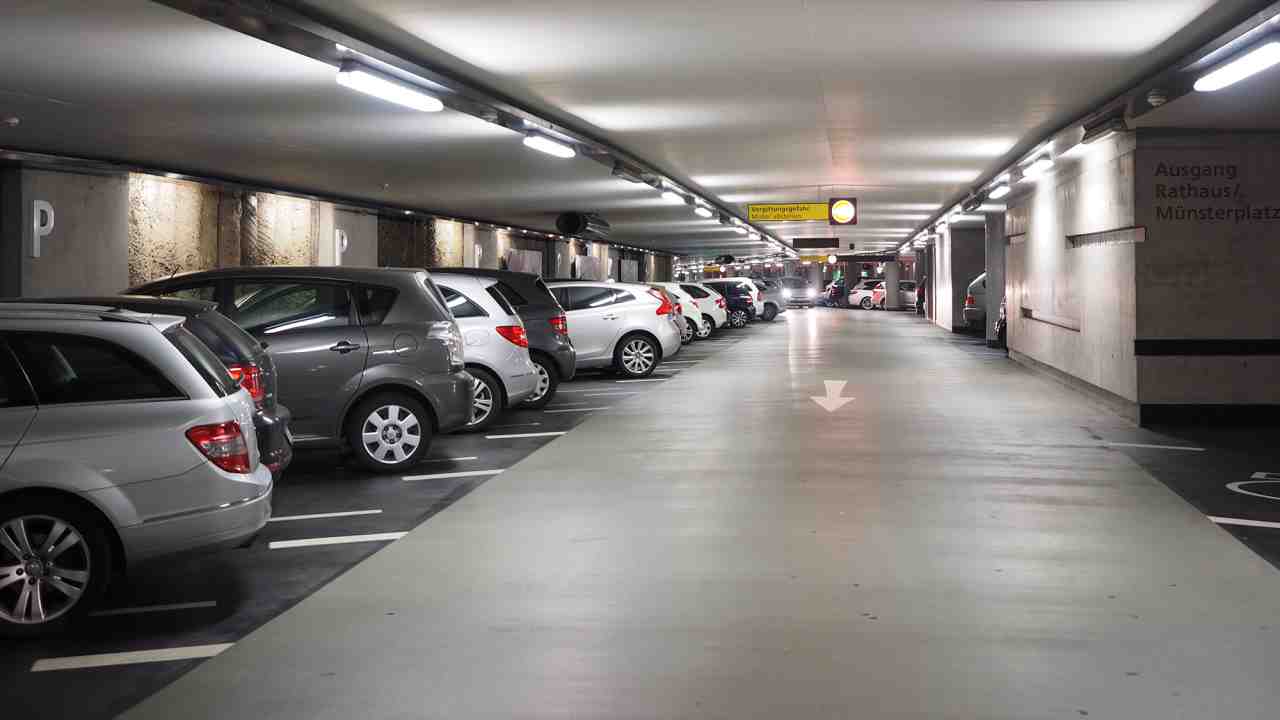 Parcheggi sotterranei. Rischi di perdere l'auto (Web)