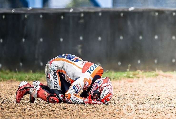 Marq Marquez, il 2022 della sua Honda riassunto in una foto...