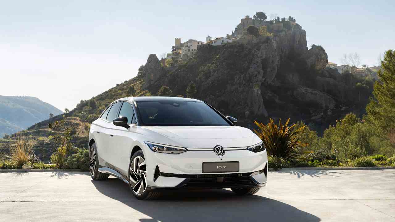 The Volkswagen ID.7 is the German company’s first three-volume electric sedan