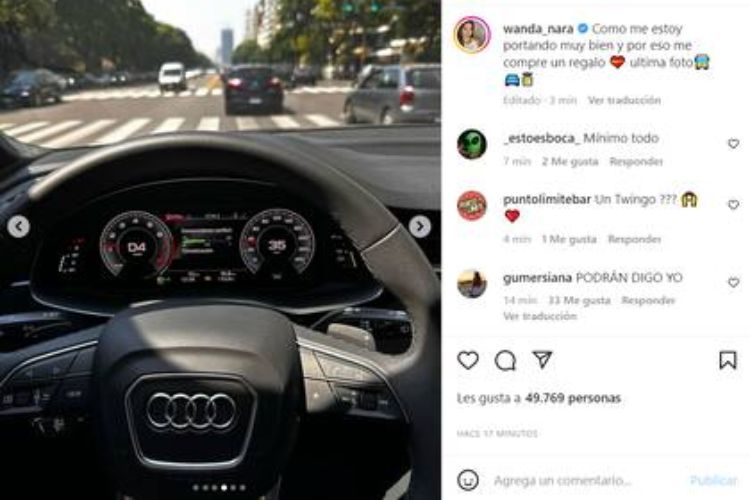 instagram-wanda-nara-audi-q8-solomotori.it