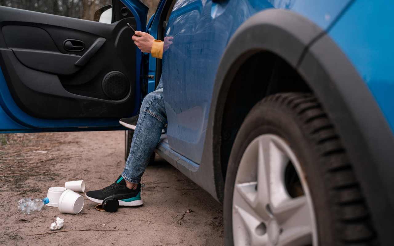 If you find a bottle of beer on the hood, you should be worried, hurry up and call the police