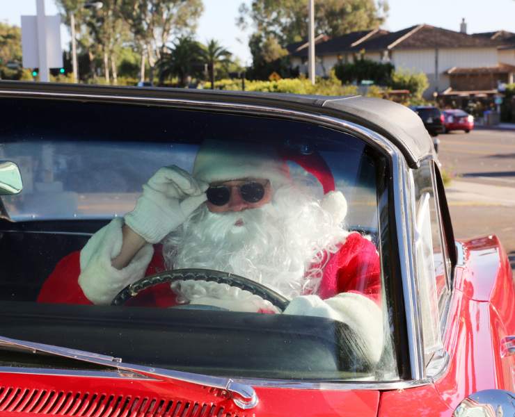 Babbo Natale Automobile