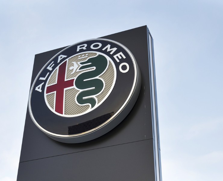 Insegna Alfa Romeo