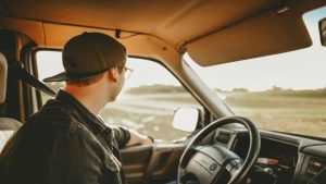 Autista al volante