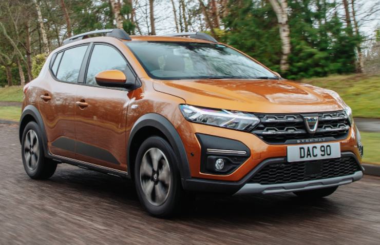 Un modello di Dacia Sandero 