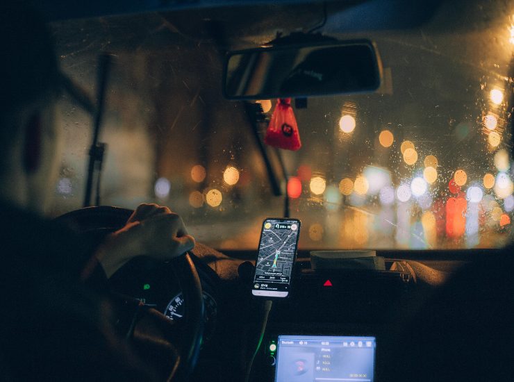 App navigazione auto 