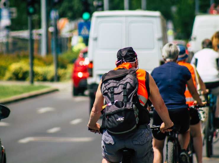 Biciclette nel traffico 