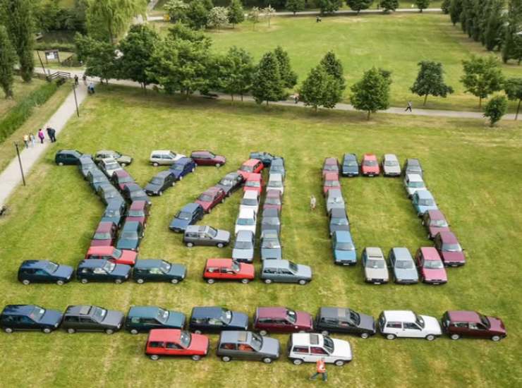 Raduno celebrativo Lancia Y10 