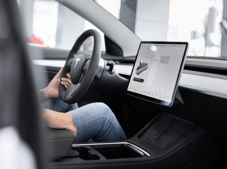 Interni auto elettrica 