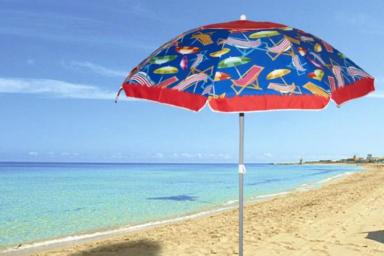 Ombrello in spiaccia - spiaggia - solomotori.it