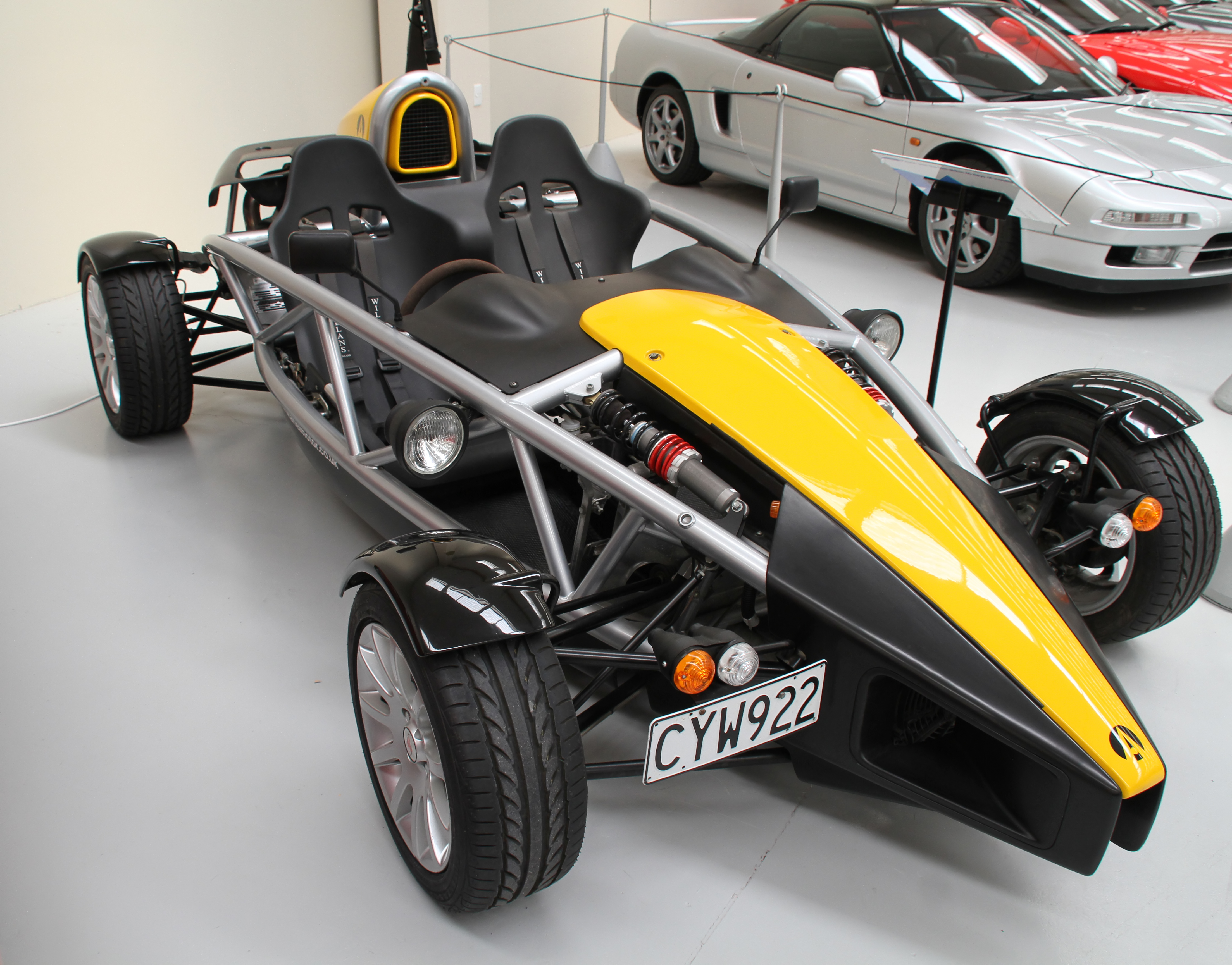 Ariel Atom 2 del 2004 con telaio tubolare visibile