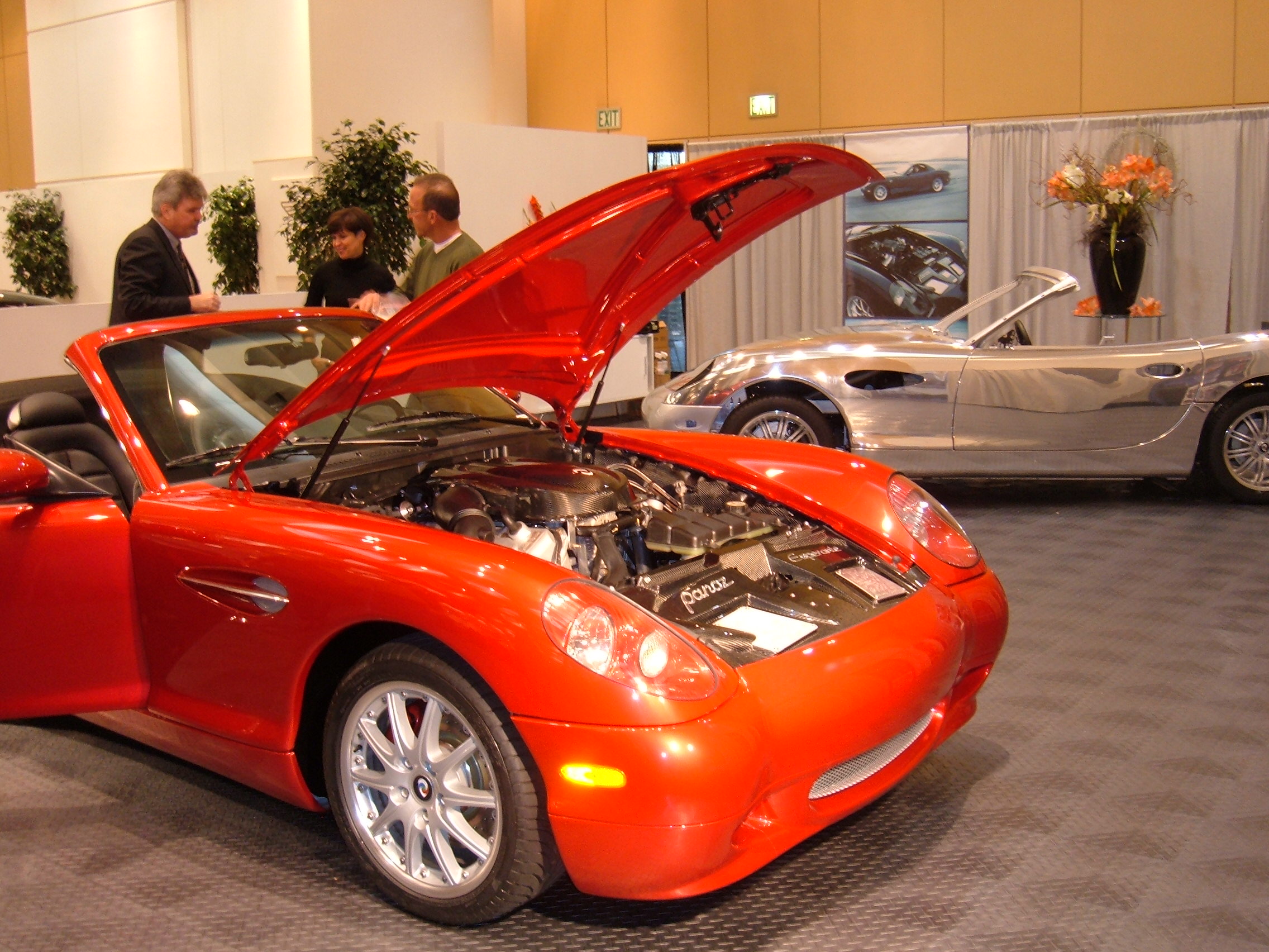 Panoz Esperante stradale arancione