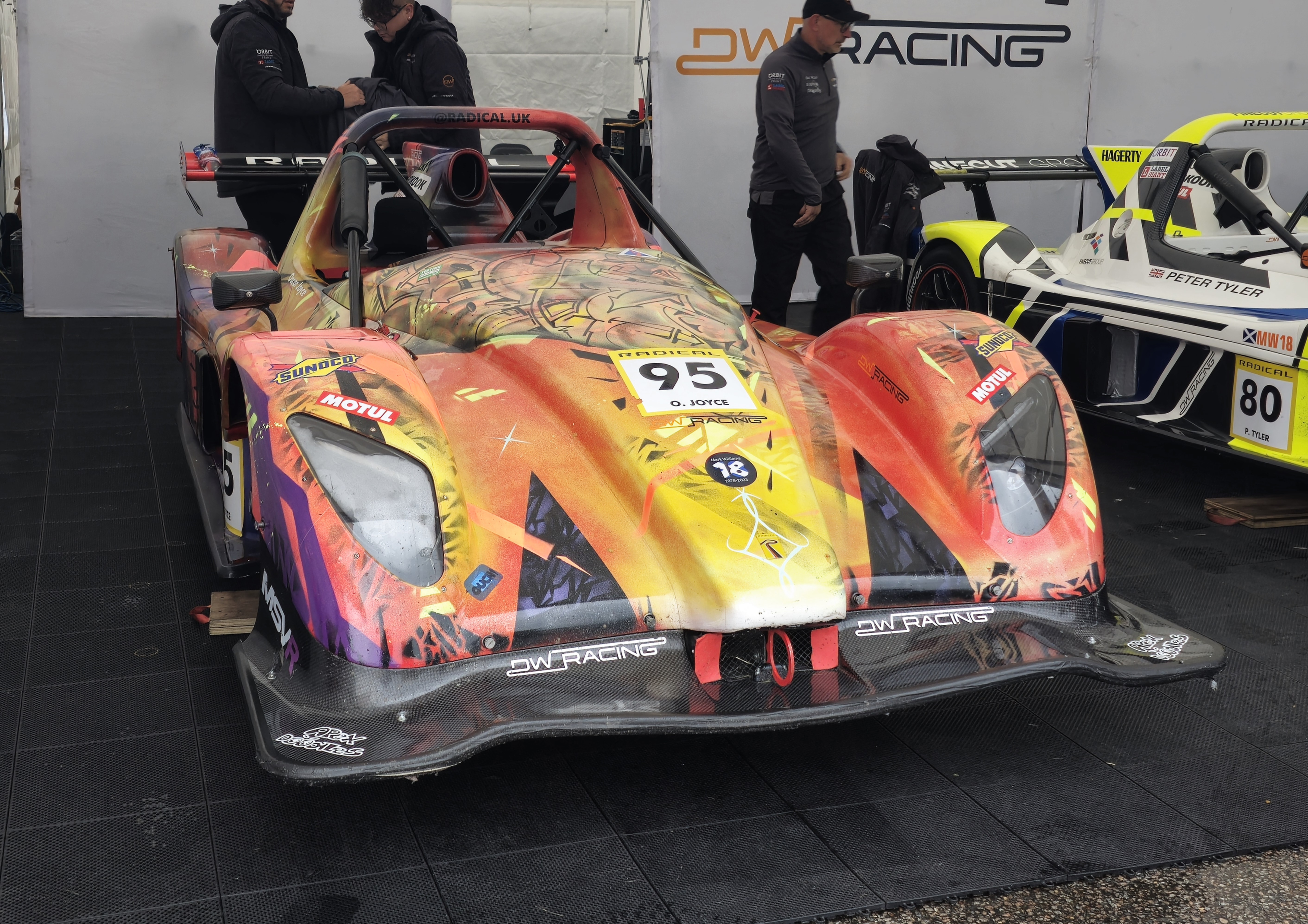 Radical SR3 in pista vista anteriormente