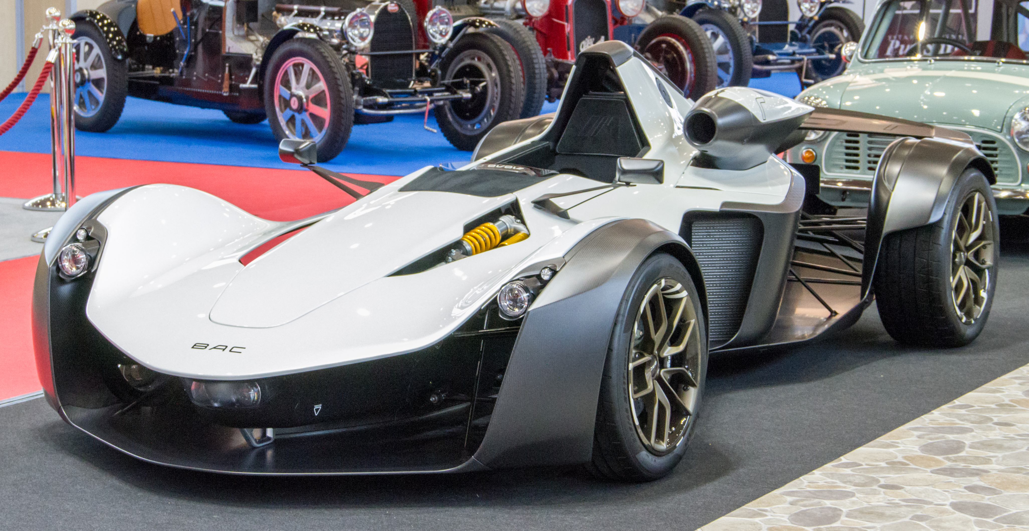 BAC Mono R esposta alla Retro Classics 2020