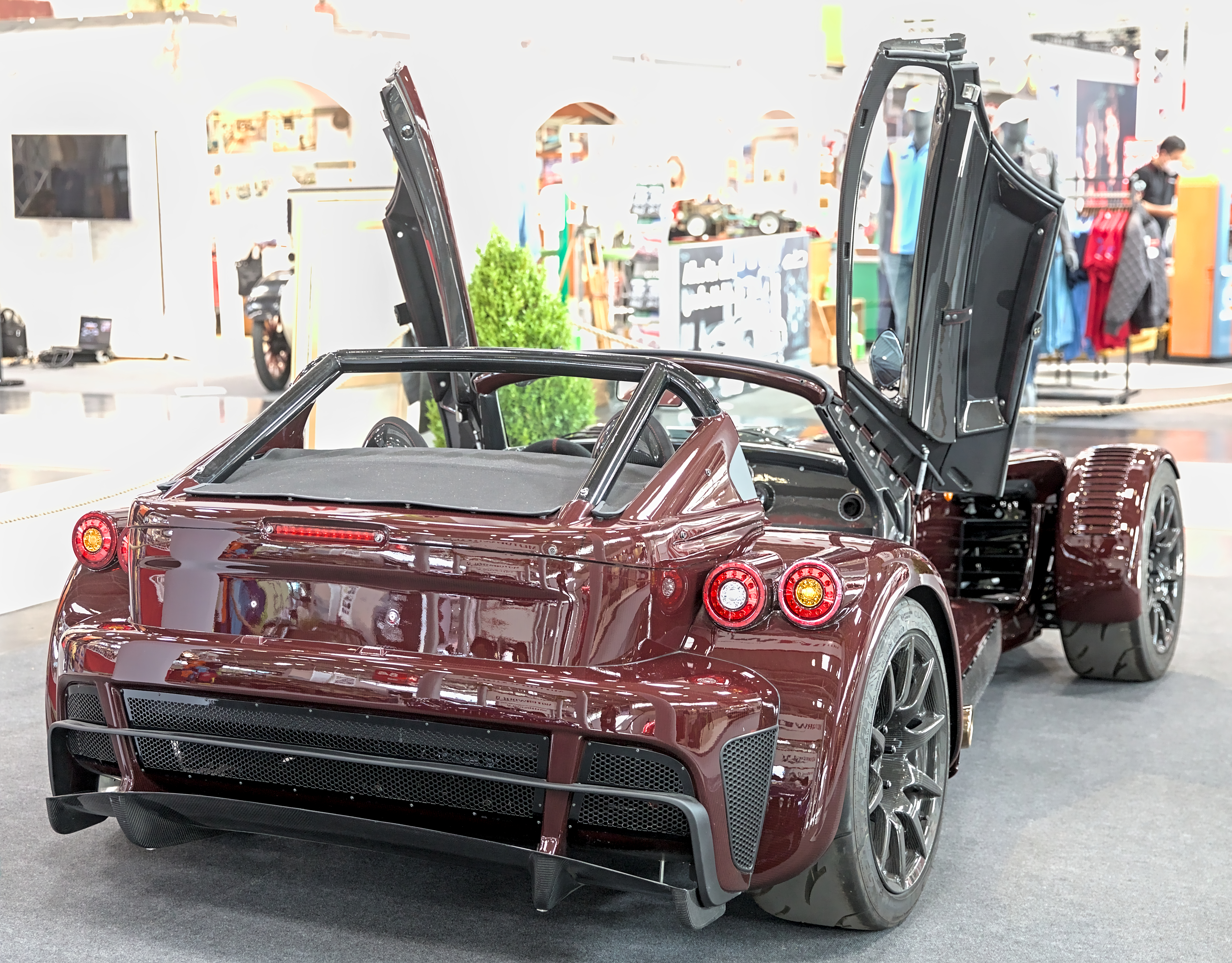 Donkervoort D8 GTO JD70 esposta al salone IAA