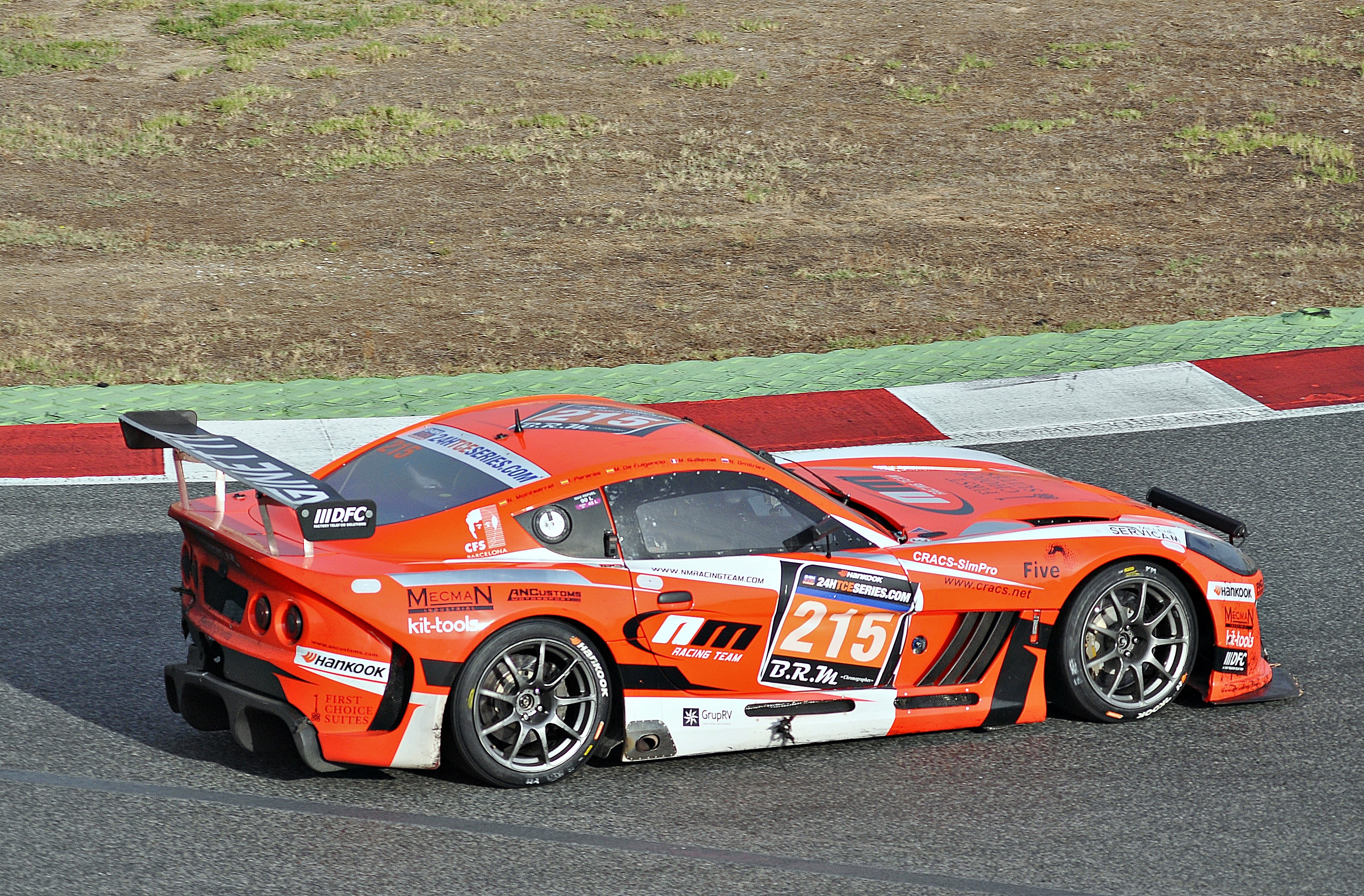 Ginetta G55 GT4 in gara