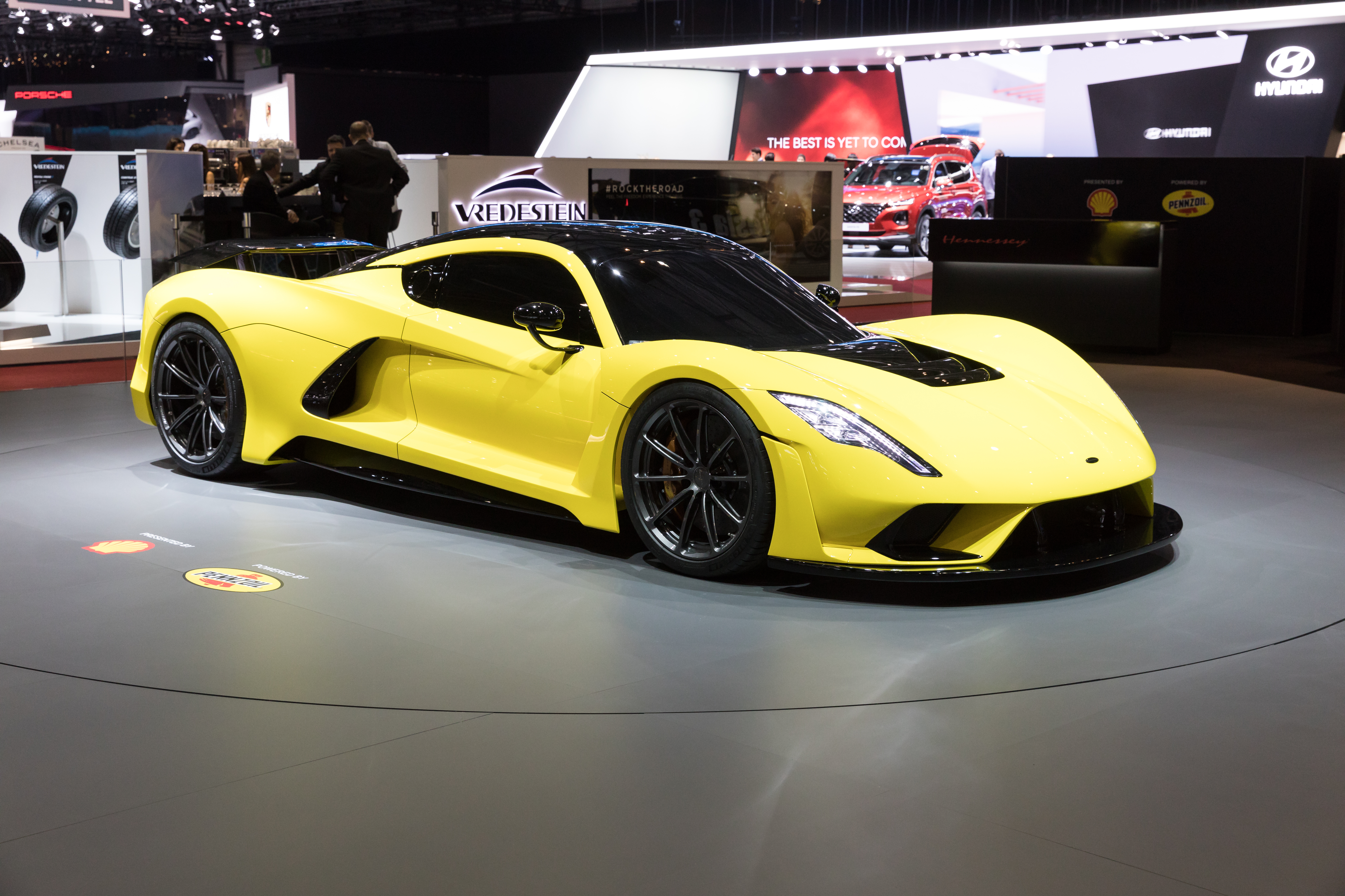 Hennessey Venom F5 esposta al Salone di Ginevra