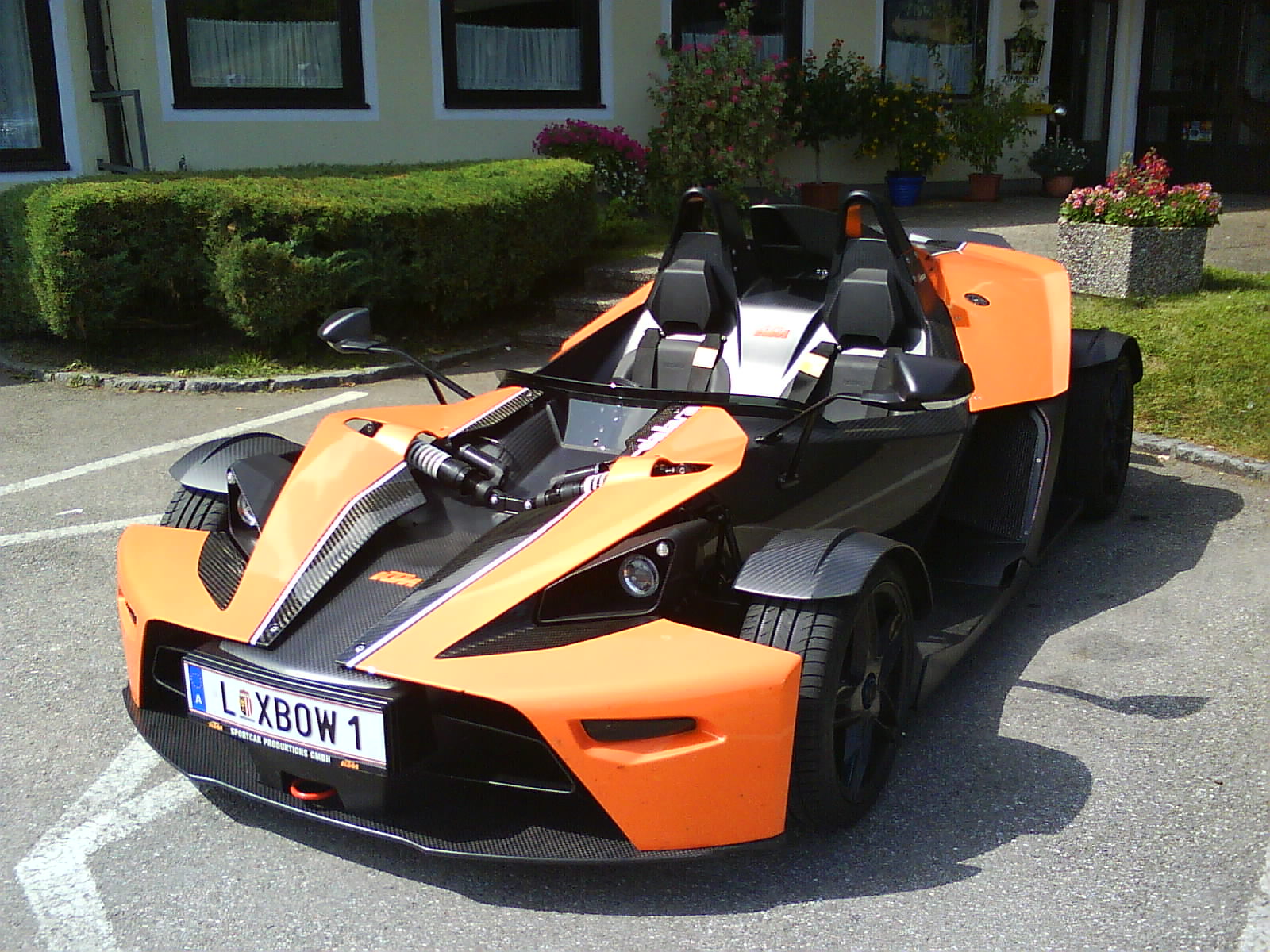 KTM X-BOW arancione prima serie