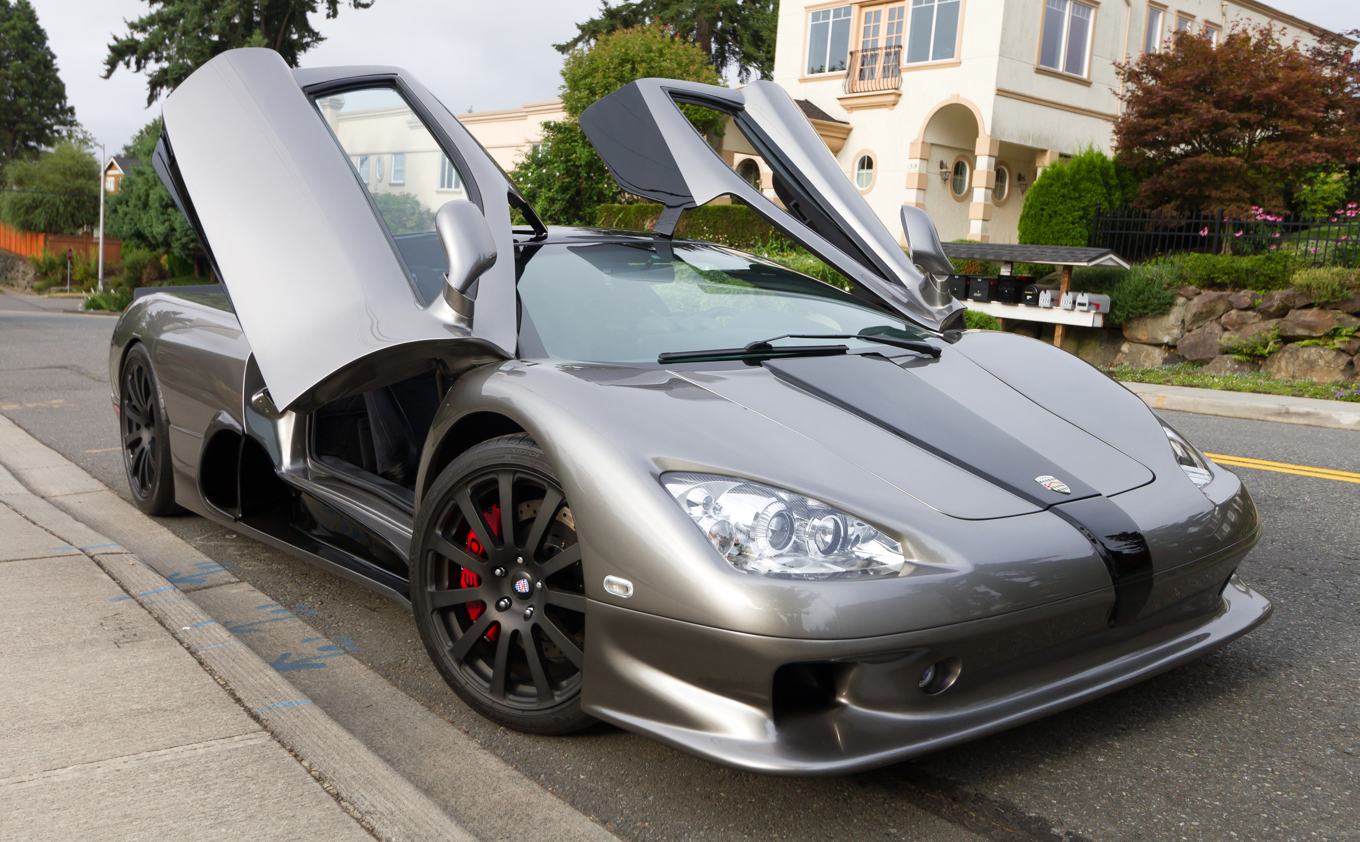 SSC Ultimate Aero TT vista posteriore laterale