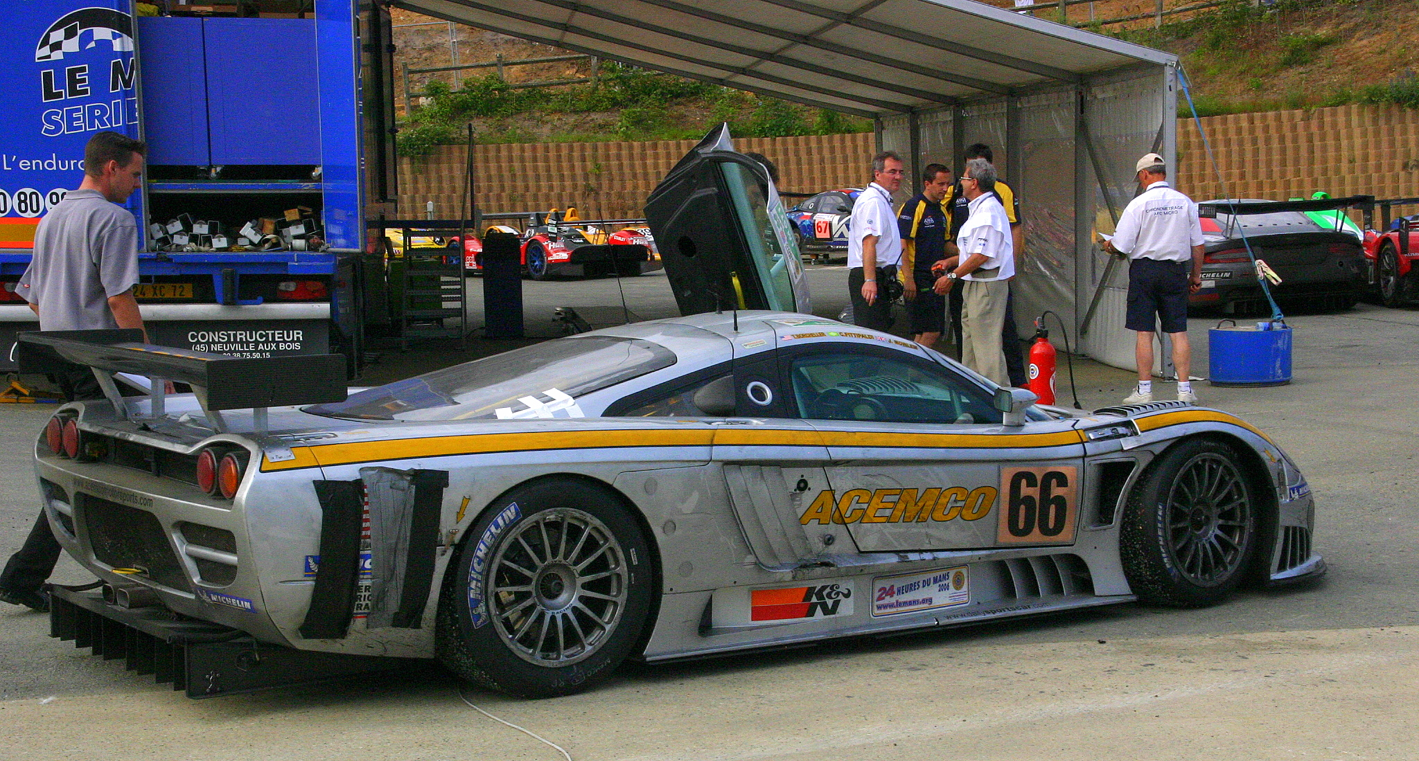 Saleen S7R numero 66 a Le Mans nel 2006